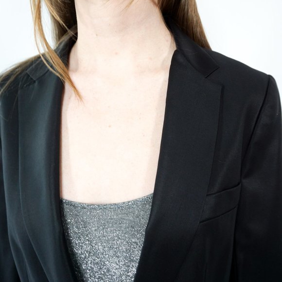 ARITZIA BABATON Talula Wool Black Blazer - Picture 7 of 7
